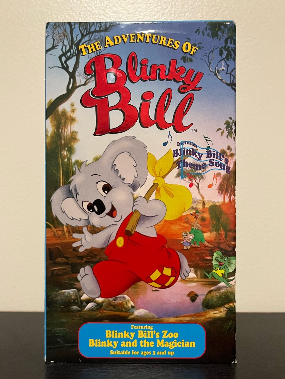 The Adventures of Blinky Bill VHS Tape (Tested, Working)